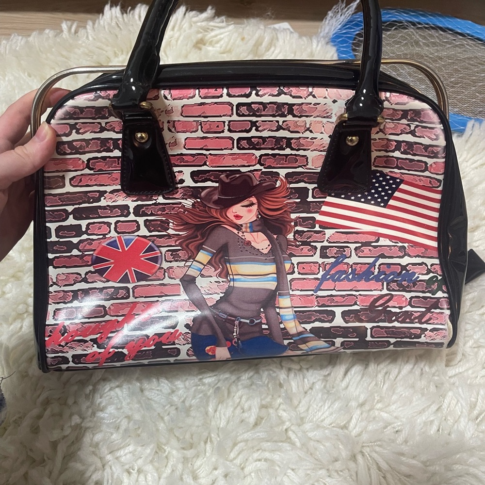 Stylish Women's Graphic Handbag